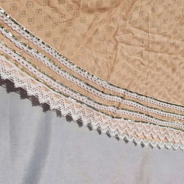 Elegant Embroidered Cotton Frock - Image 19